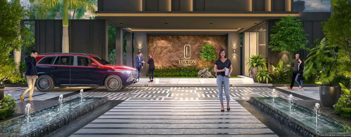 Saheel Luxton Wakad Drop Off Area Image