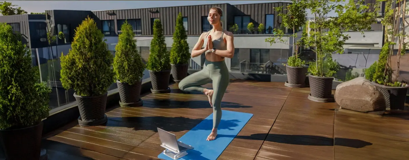 Saheel Luxton Wakad Yoga Deck Image